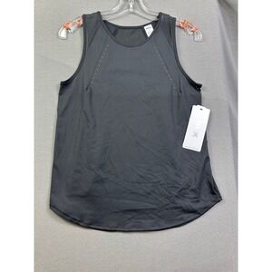 RBX Active Women's Black Mesh Panel Performance Tank Top CR3344R Size Small NWT